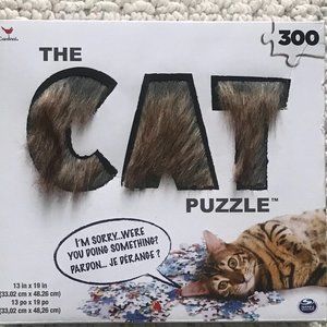Cardinal The CAT Puzzle 300 Piece 13 x19 New
